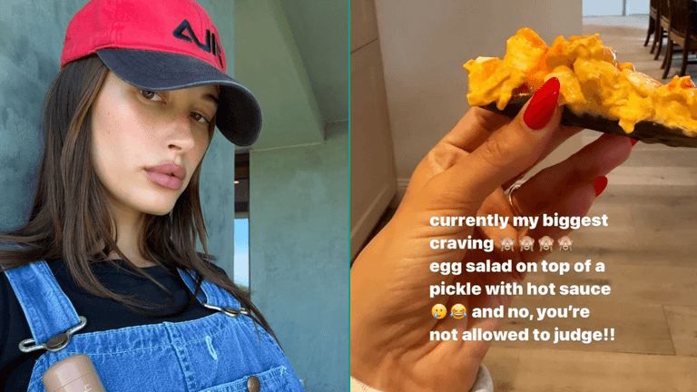 Hailey Bieber reveals her biggest pregnancy craving so far and baby name news Hailey Bieber reveals her biggest pregnancy craving so far and baby name news