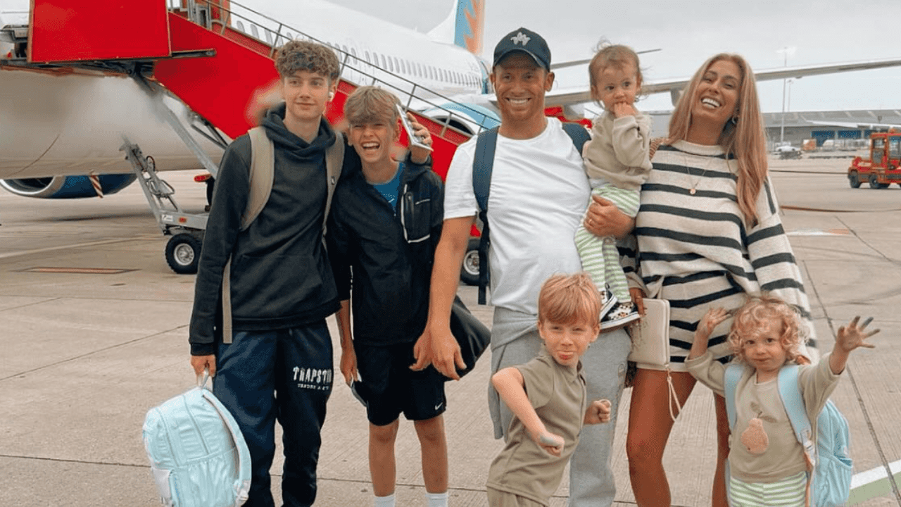 Stacey Solomon called out over family holiday photos