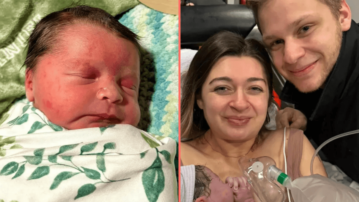 ‘I gave birth in a McDonald’s car park and named our son after the restaurant’