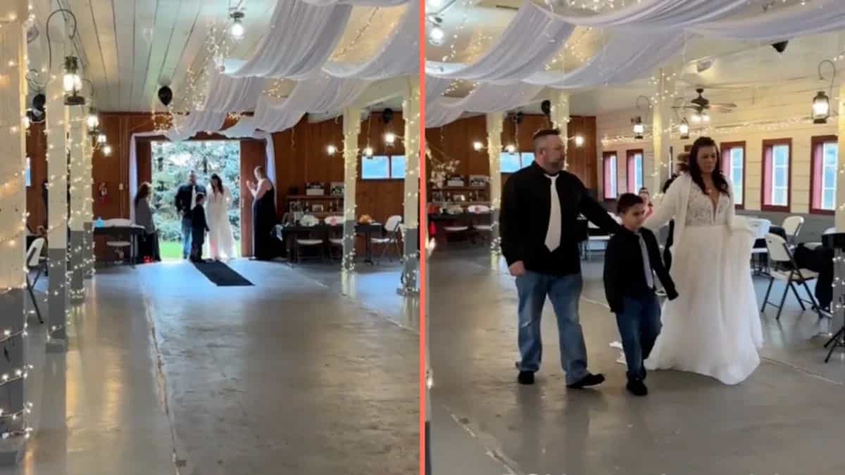 Bride heartbroken as doors open to an empty venue before she walks down the aisle