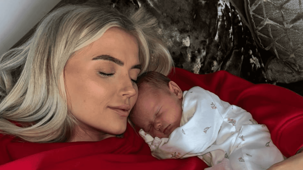 Lucy Fallon reveals her baby girl’s old-fashioned name