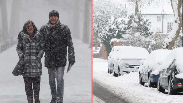 New snow-ice warning issued for entire country