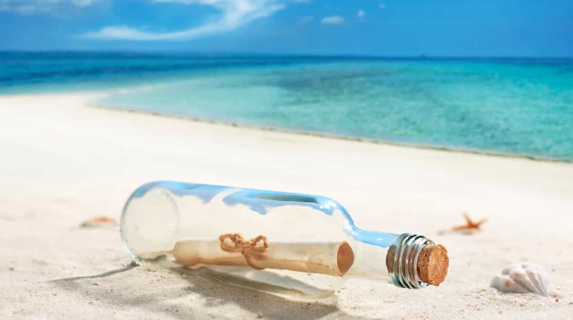 Couple find message in a bottle and instantly regret opening it up