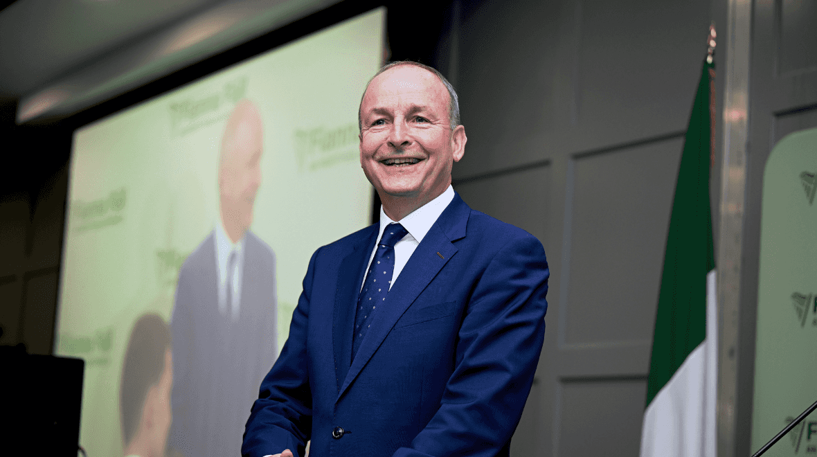 Taoiseach Micheál Martin gives update on on increasing child benefit in Budget 2026