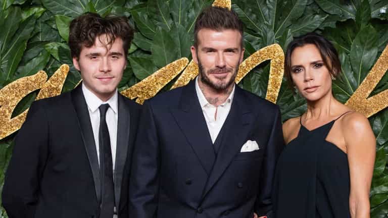 David Beckham asked if he ‘has message for Brooklyn’ after son’s explosive statement