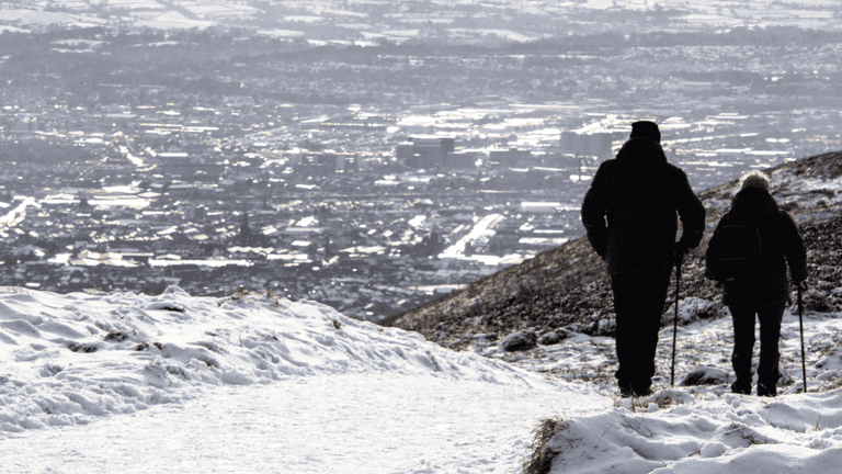 15 counties in Ireland hit with snow warnings for this weekend