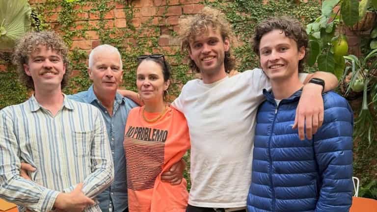 Joanne McNally reunites with biological father and half-siblings in Australia