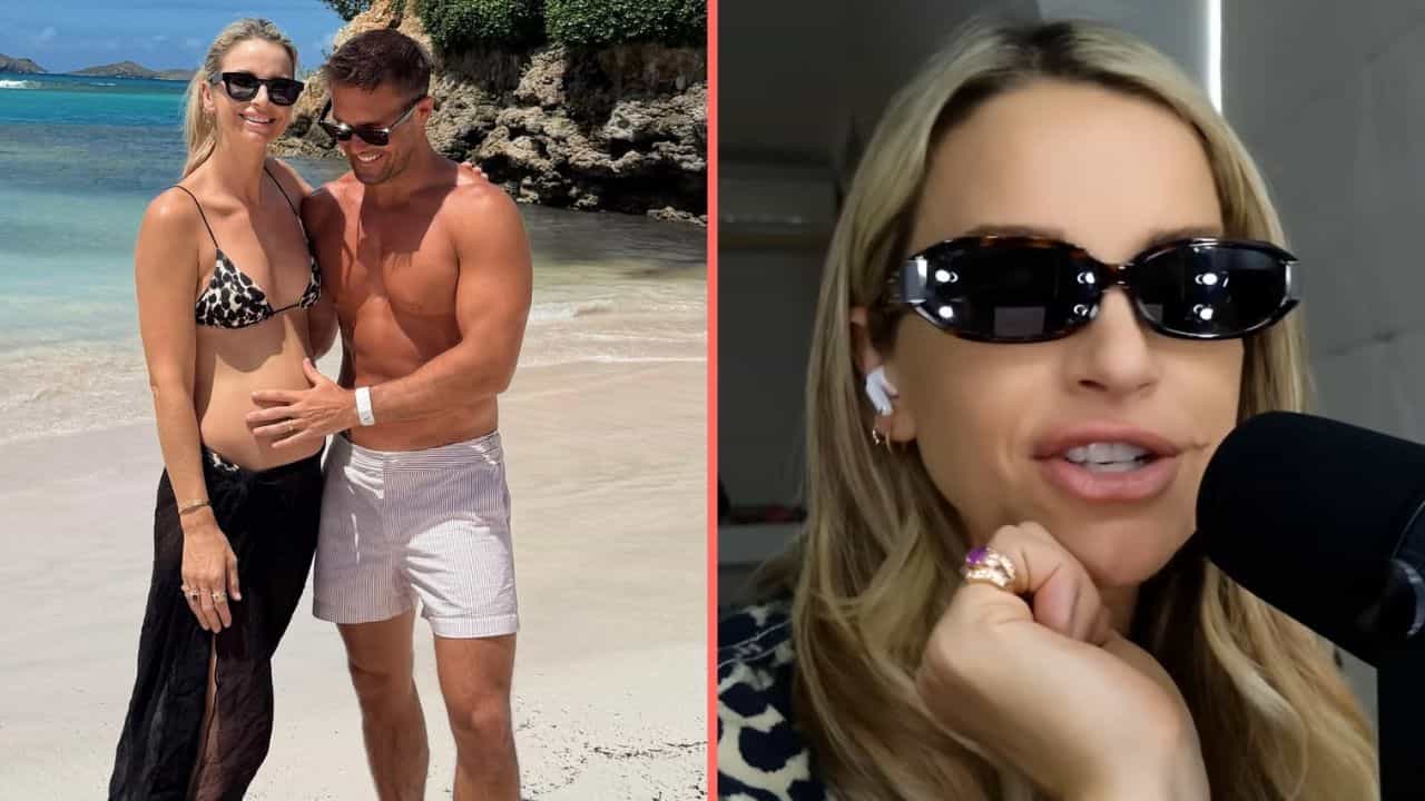 Vogue Williams reveals new baby’s name is ‘a bit mad’