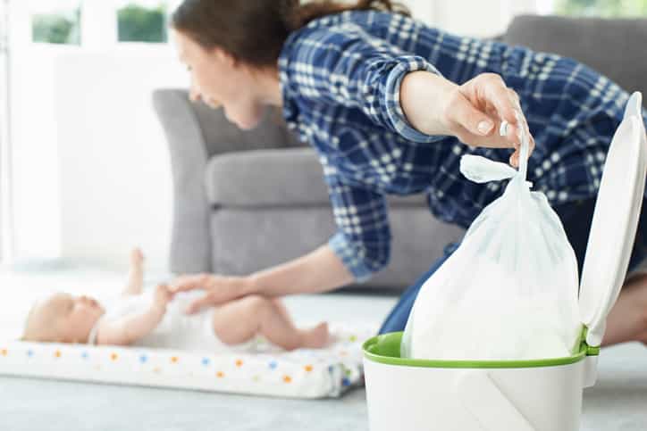 Parents are being warned about the dangers of nappy bags Parents are being warned about the dangers of nappy bags