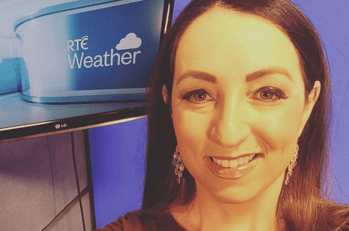 RTÉ weather woman Louise Heraghty welcomes her first child RTÉ weather woman Louise Heraghty welcomes her first child