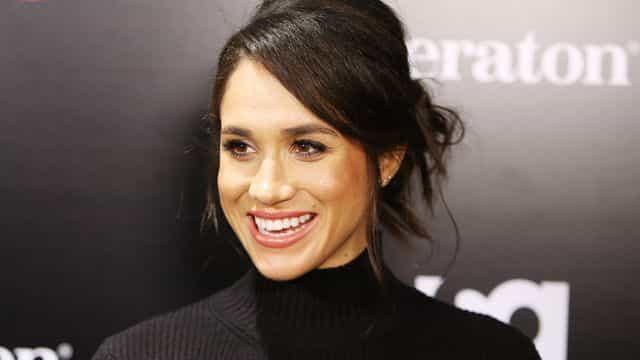 Meghan Markle looks stunning in €2,000 suit on first red carpet with Harry Meghan Markle looks stunning in €2,000 suit on first red carpet with Harry