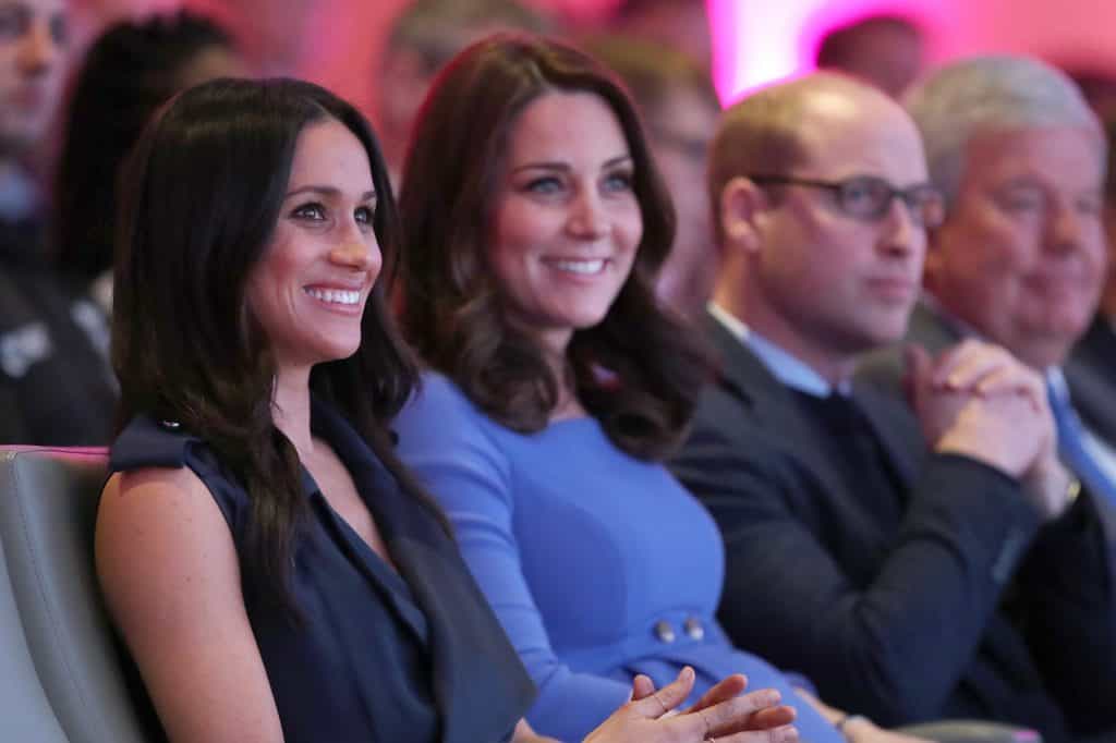 Some fans think we missed a cute moment between Kate and Meghan during the royal wedding