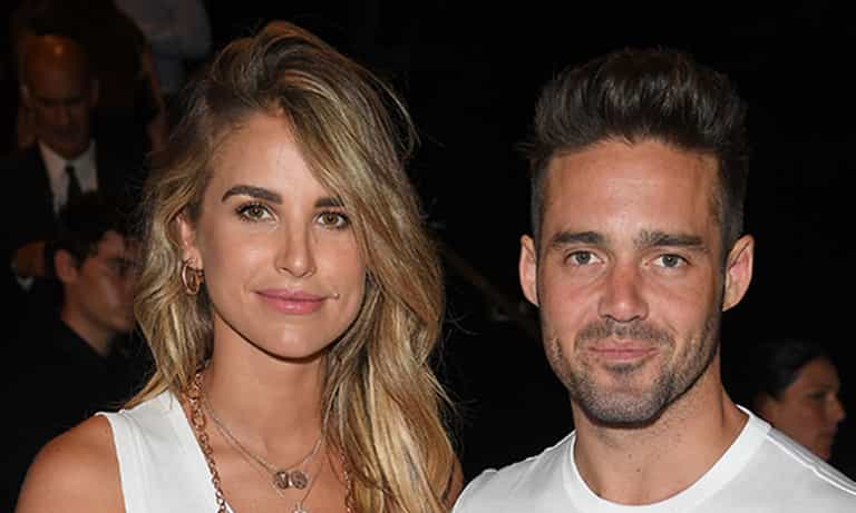 Vogue Williams reveals the first picture from her wedding… and her baby bump looks fab Vogue Williams reveals the first picture from her wedding… and her baby bump looks fab