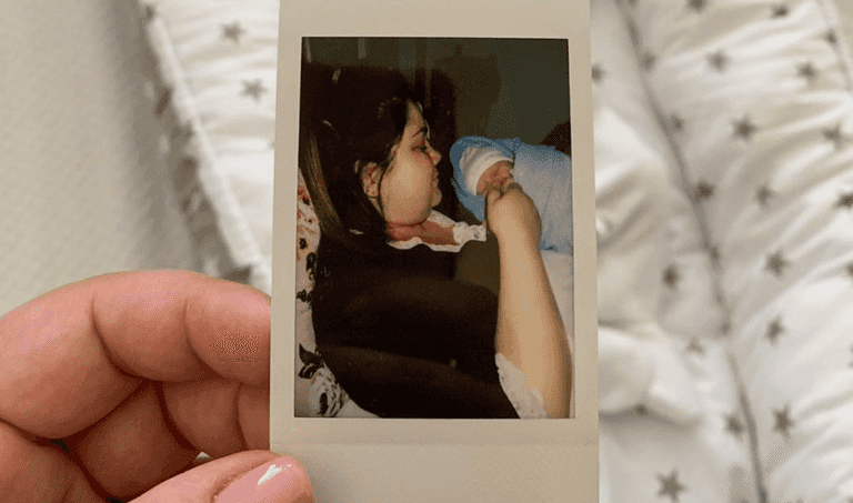 ‘Baby Faces is here!’ Grace Mongey has given birth to her second child ‘Baby Faces is here!’ Grace Mongey has given birth to her second child