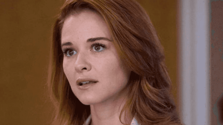Sarah Drew reveals she went into premature labour hours after filming Grey’s Anatomy birth scenes
