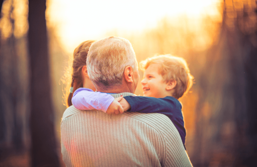 Research says there are health benefits for children who grow up close to their grandparents