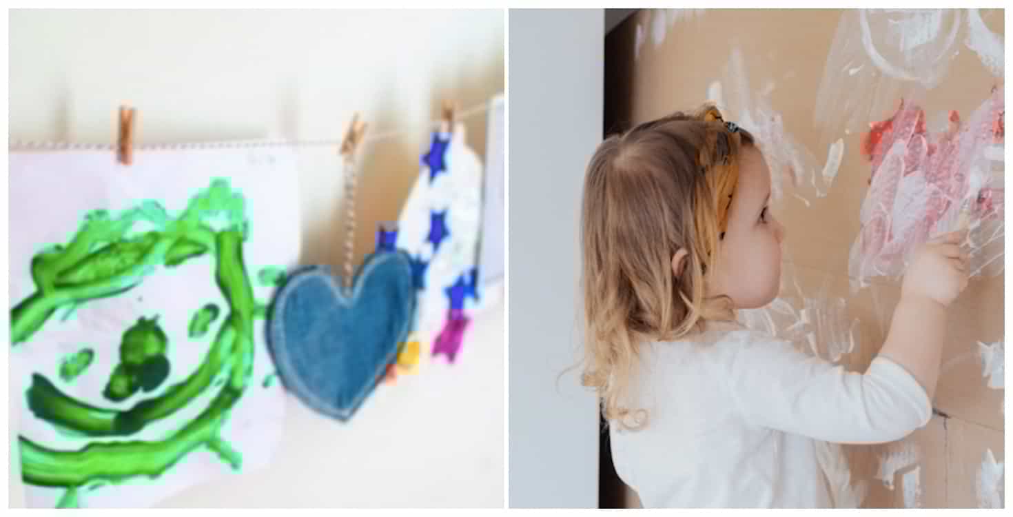 3 cool ways to display all that artwork your kids keep bringing home