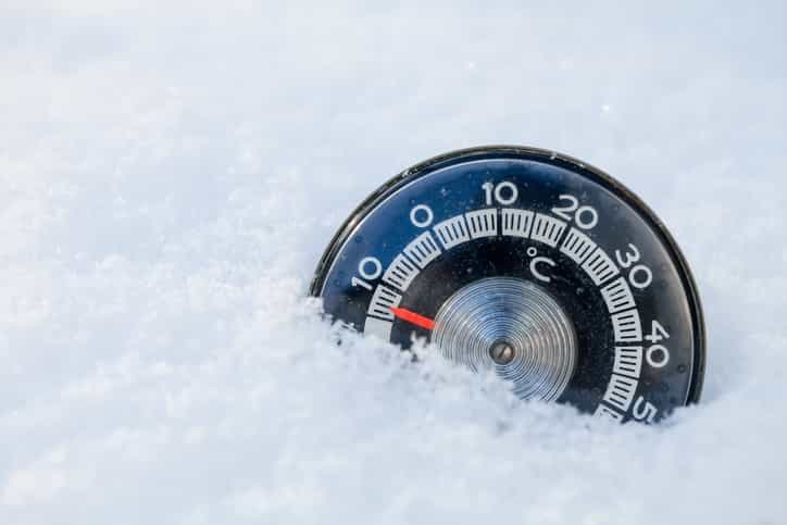 More horrible sub-zero temperatures coming up, according to Met Éireann