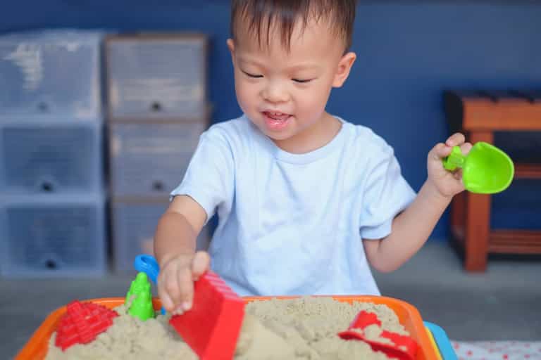 Mum shares hack on how to make safe and edible sand for babies to play with Mum shares hack on how to make safe and edible sand for babies to play with
