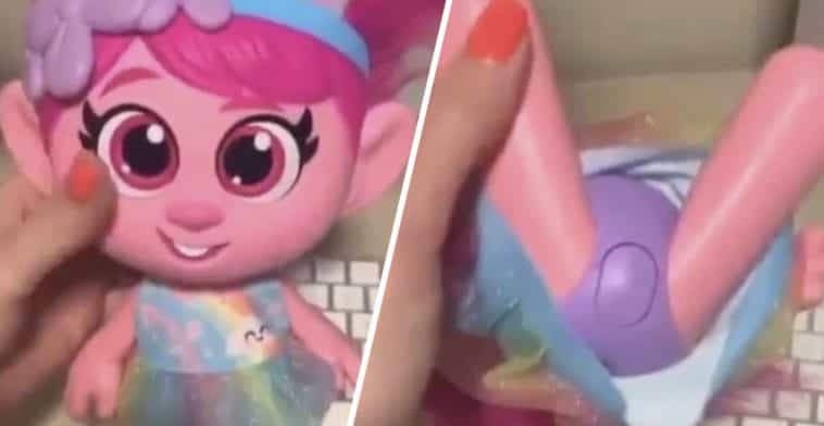 Hasbro pulls Trolls doll from stores over button some say promotes child abuse Hasbro pulls Trolls doll from stores over button some say promotes child abuse
