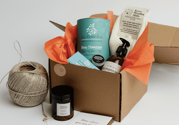 These Irish-made gift boxes are the perfect way to let a friend know you are thinking of them These Irish-made gift boxes are the perfect way to let a friend know you are thinking of them