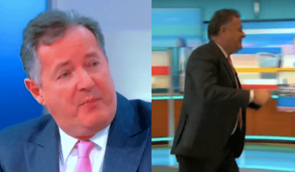 Piers Morgan storms off GMB set during argument over Meghan Markle Piers Morgan storms off GMB set during argument over Meghan Markle