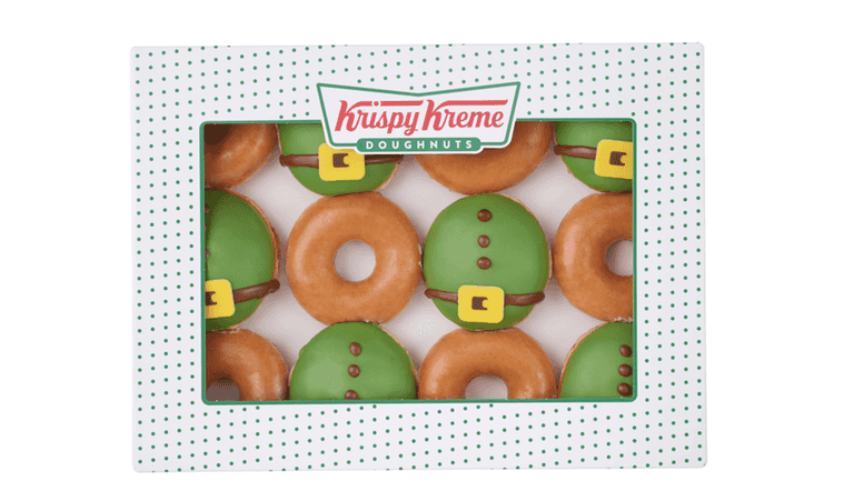 Krispy Kreme’s St Patrick’s Day doughnuts are what your Paddy’s Day celebrations need
