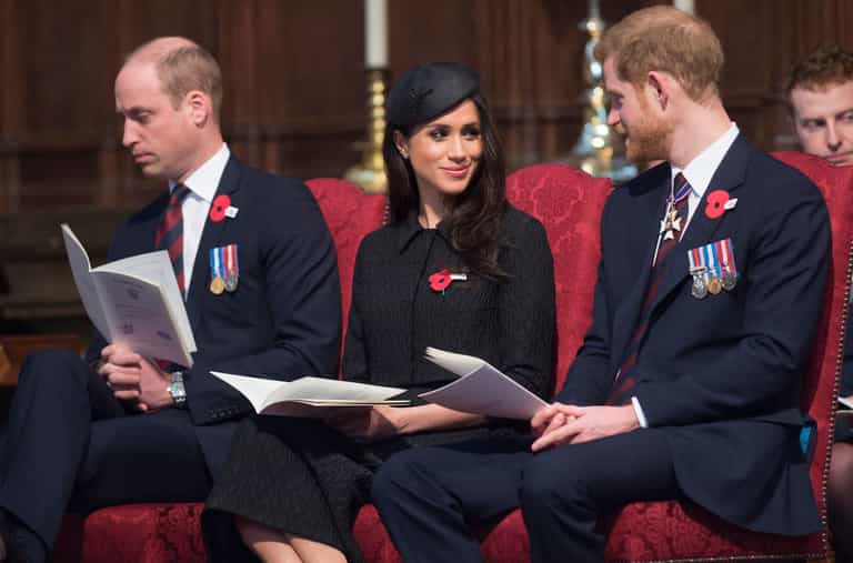 Prince William knocked Harry to the ground during row over Meghan Prince William knocked Harry to the ground during row over Meghan