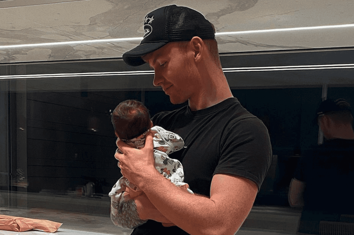 Jack Keating confirms he is not with the mother of his baby girl
