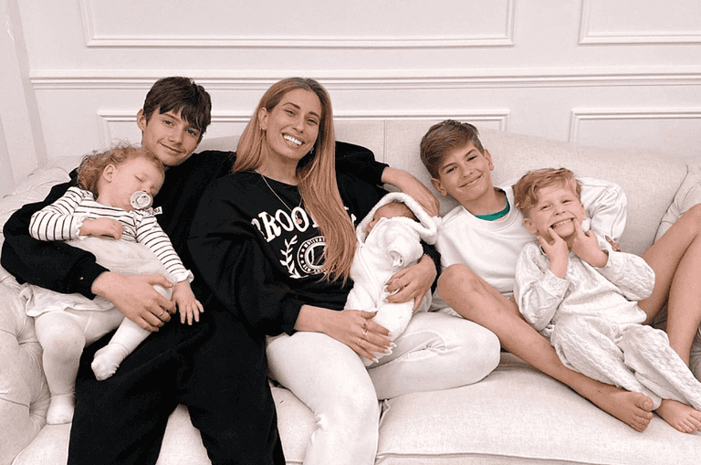 Stacey Solomon shares first look at new tattoo dedicated to her children Stacey Solomon shares first look at new tattoo dedicated to her children