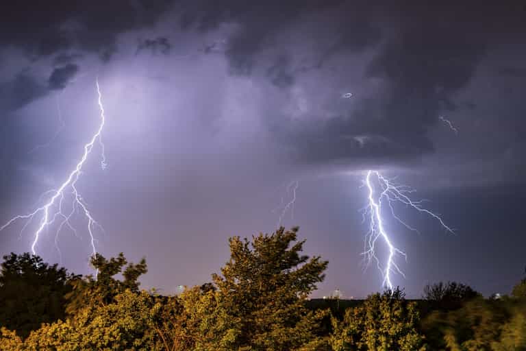 Offaly woman hit by lightning while standing in her kitchen Offaly woman hit by lightning while standing in her kitchen