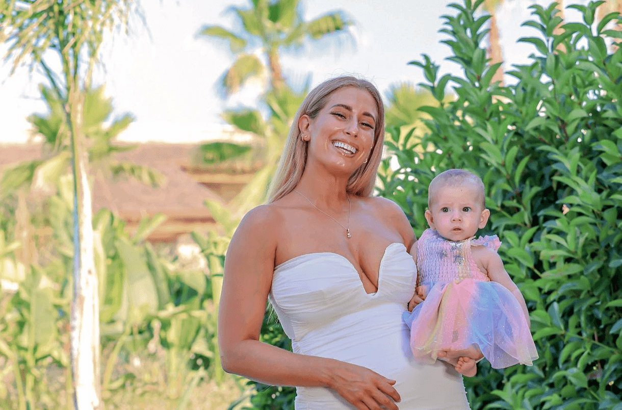 Stacey Solomon fights back the tears as daughter Belle reaches major milestone