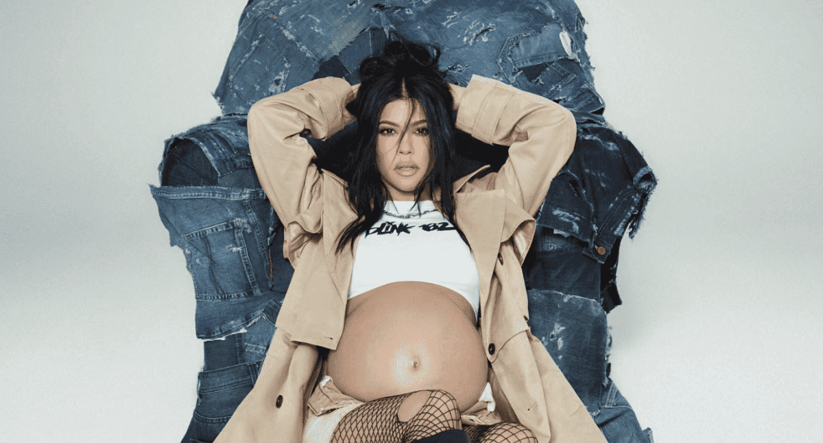 Kourtney Kardashian responds to criticism about being pregnant at 44