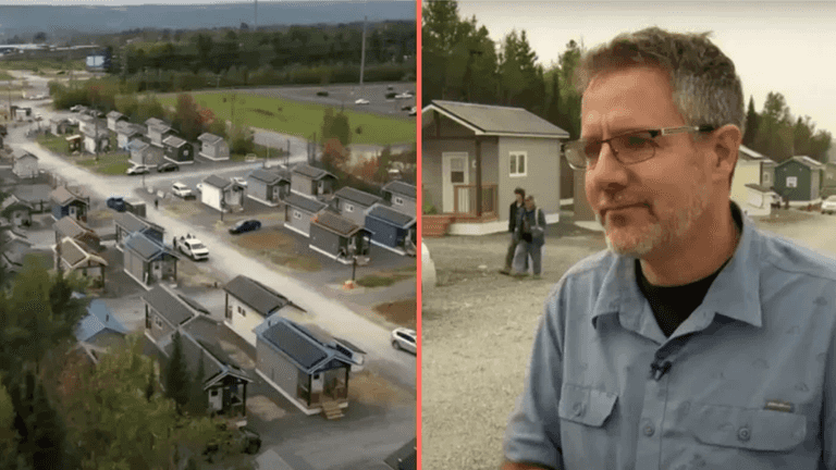 Millionaire builds 99 homes to reduce homelessness in his town Millionaire builds 99 homes to reduce homelessness in his town