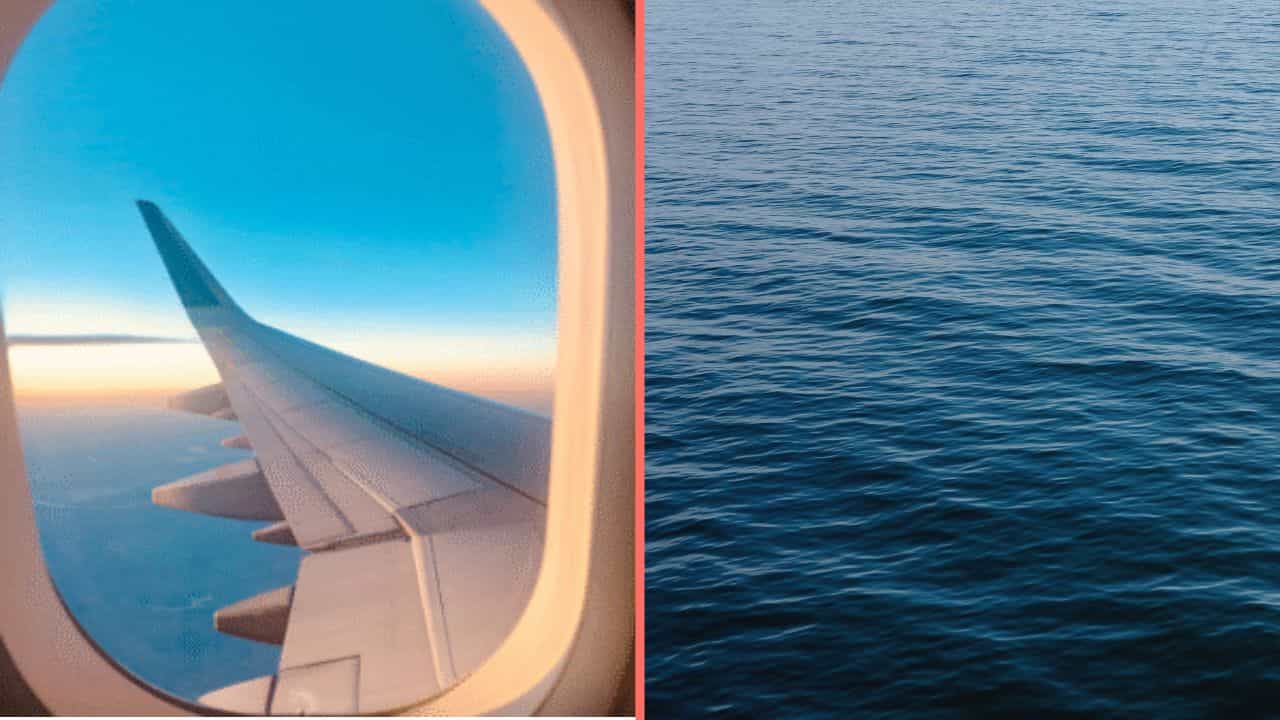 Pilot explains what happens when there’s an emergency over the ocean
