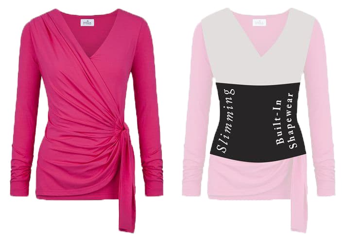 Wardrobe essentials with built-in shapewear. Yes, please