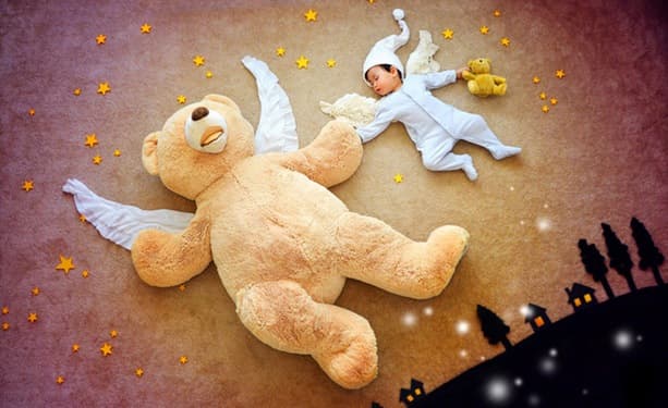 Sleeping baby? How about an animated nap-time photoshoot