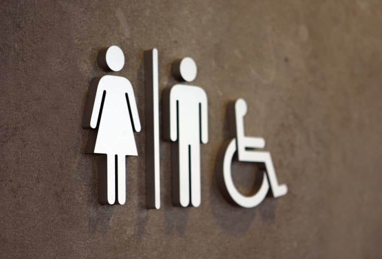 Social experiment finds pregnant women regularly refused the use of public toilets Social experiment finds pregnant women regularly refused the use of public toilets