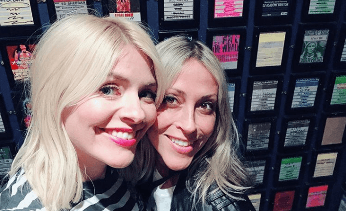 Holly Willoughby met with criticism after enjoying a night out with her pals