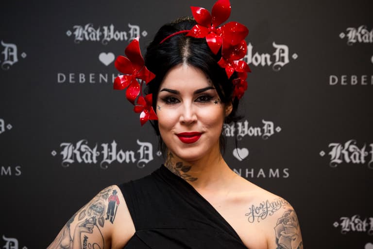 Kat Von D is expecting her first child and already has picked out the name Kat Von D is expecting her first child and already has picked out the name