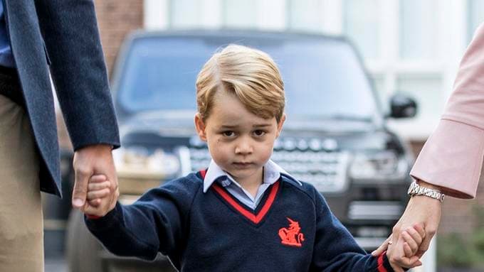 Kensington Palace has released a picture of Prince George and he’s growing up SO fast