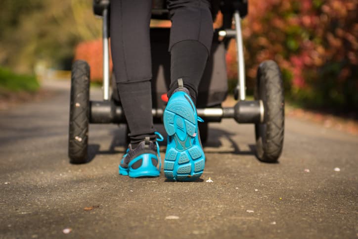 Irish mum shares shower cap hack to keep pram wheels clean