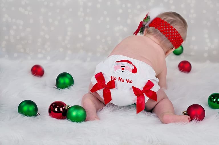 A name for each of the 12 days – 12 Christmas inspired baby names