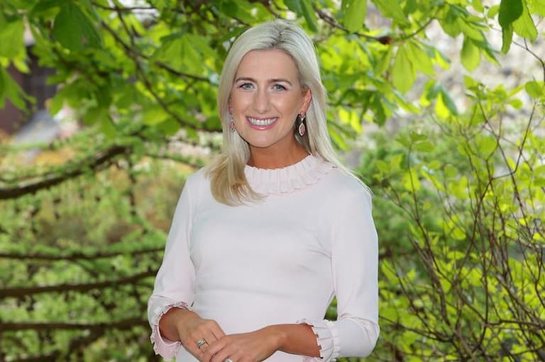 Ciara Doherty’s husband shares support for nurses strike following birth of daughter