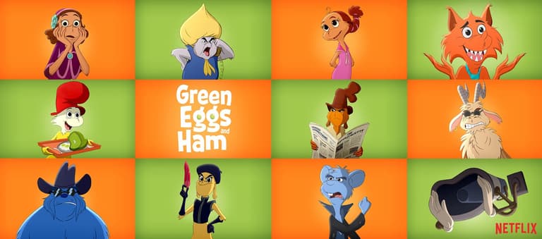 Netflix have announced the full cast for the animated adaptation of Green Eggs and Ham