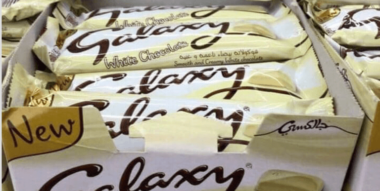 White chocolate Galaxy bars are a thing and they look incredible