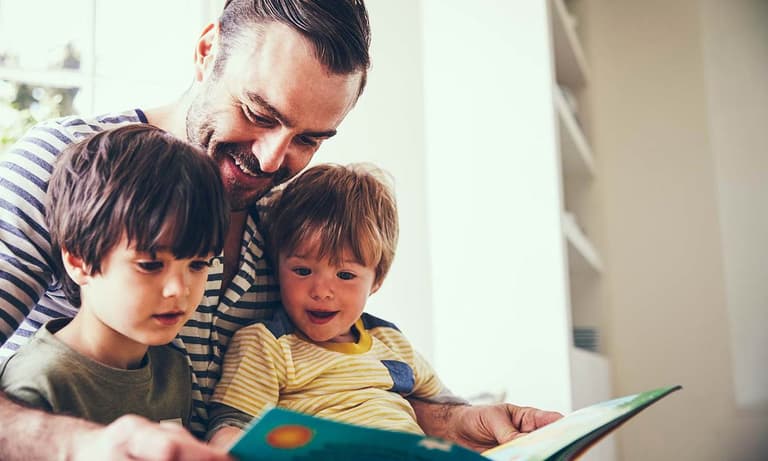 Children who are read to from birth know a million more words by the time they start school
