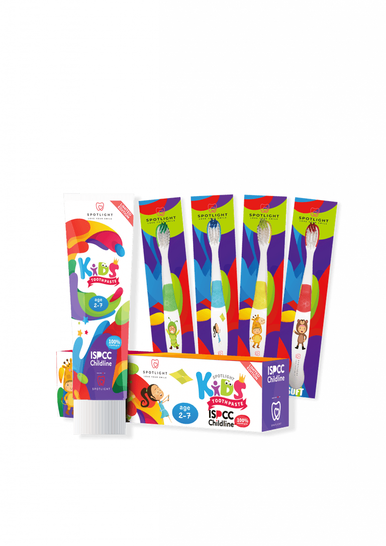 Spotlight limited edition KIDS oral care donates 100 percent of profits to ISPCC Spotlight limited edition KIDS oral care donates 100 percent of profits to ISPCC