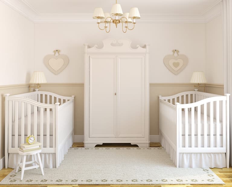 This cot hack is so handy if you have two babies using a cot at the same time