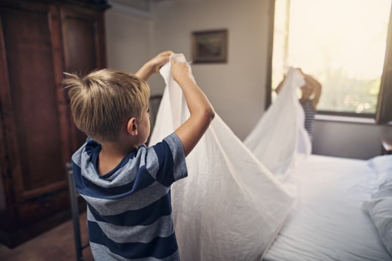 Research says that your kids *should* help out with chores at home Research says that your kids *should* help out with chores at home